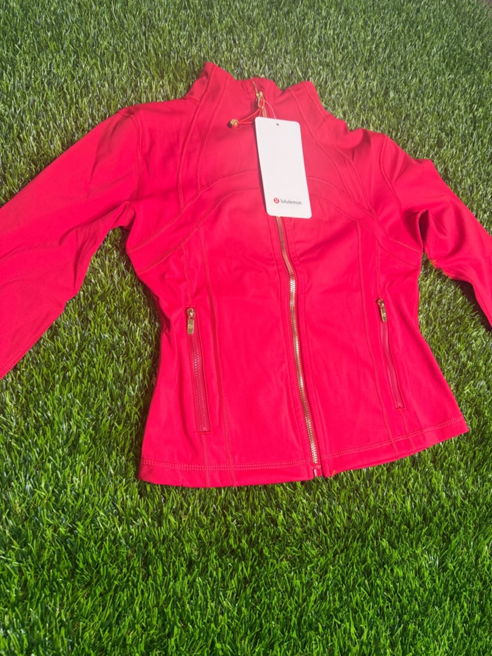 lululemon Red Jacket set